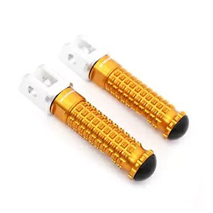 ゴールド MPRO ライダーフロントフットペグトライアンフタイガー 955i タイガー 900 03 04 05 06 07 Gold MPRO Rider Front Foot Pegs For Triumph Tiger 955i Tiger 900 03 04 05 06 07 【並行輸入品】