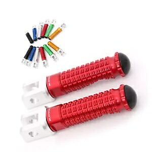 レッド MPRO ライダーフロントフットペグ BMW F800S 05 06 07 08 09用 Red MPRO Rider Front Foot Pegs For BMW F800S 05 06 07 08 09 【並行輸入品】