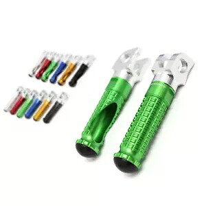 グリーン MPRO ライダー フロント フットペグ トライアンフ スピード トリプル 900 / EFI 97 98用 Green MPRO Rider Front Foot Pegs For Triumph Speed Triple 900 / EFI 97 98 【並行輸入品】