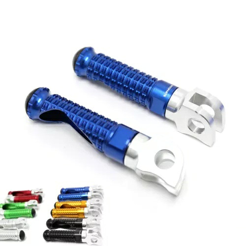 ブルー MPRO ライダー フロント フットペグ MV Agusta Stradale 800 15 用 Blue MPRO Rider Front Foot Pegs For MV Agusta Stradale 800 15 【並行輸入品】