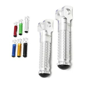 シルバー MPRO ライダー フロント フットペグ ハーレーダビッドソン XR1200 08+用 Silver MPRO Rider Front Foot Pegs For Harley Davidson XR1200 08+ 【並行輸入品】