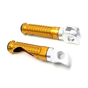 ゴールド MPRO ライダーフロントフットペグホンダ NT 700 V DEAUVILLE 07-??09 10 11 12 13 Gold MPRO Rider Front Foot Pegs For Honda NT 700 V DEAUVILLE 07-09 10 11 12 13 【並行輸入品】