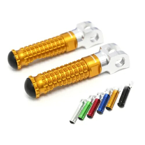 ゴールド MPRO ライダーフロントフットペグドゥカティ 1299 パニガーレ SR 15 16 17 18 19 Gold MPRO Rider Front Foot Pegs For Ducati 1299 Panigale S R 15 16 17 18 19 【並行輸入品】