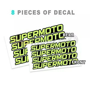 グリーン スーパーモト リム ラップ ステッカー 17インチ SUR-RON LB ユース 2021用 Green Supermoto Rim Wrap Sticker 17\