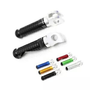 ブラック MPRO ライダーフロントフットペグスズキ GSR 600 06 07 08 09 10用 Black MPRO Rider Front Foot Pegs For Suzuki GSR 600 06 07 08 09 10 【並行輸入品】