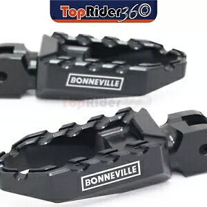 CNC BUZZ フロントフットペグワイド ボンネビルボバー T100 T120用 CNC BUZZ Front Foot Pegs Wide For Bonneville Bobber T100 T120 【並行輸入品】