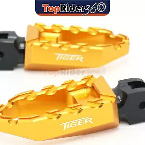 CNC BUZZ フロント フットペグ ワイド タイガー 800 ABSExplorer ABS 用 CNC BUZZ Front Foot Pegs Wide For Tiger 800 ABSExplorer ABS 【並行輸入品】