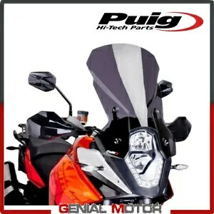 PUIG ウィンドシールド ダークスモーク 6494F KTM アドベンチャー 1050 2015 / 2016 PUIG WINDSHIELD DARK SMOKED 6494F for KTM ADVENTURE 1050 2015 / 2016 【並行輸入品】