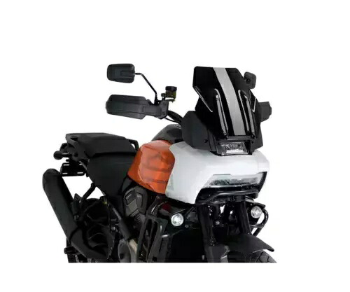 Puig フロントガラス ブラック スポーツ 20841N ハーレーダビッドソン パンアメリカ SP 1250 2021 2023 Puig Windshield Black Sport 20841N HARLEY DAVIDSON PAN AMERICA SP 1250 2021 2023 【並行輸入品】