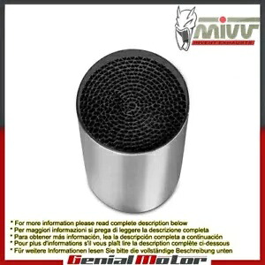 スズキ Sv 650 2015 用 Mivv 排気用触媒 ACC.033.A1 Catalyzer ACC.033.A1 for Mivv exhausts for Suzuki Sv 650 2015 【並行輸入品】