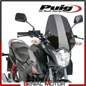 PUIG フロントガラス ダークスモーク 7726F ホンダ CB 125 F 2015 / 2018 PUIG WINDSHIELD DARK SMOKED 7726F HONDA CB 125 F 2015 / 2018 【並行輸入品】