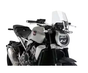 Puig フロントガラス 透明 20862W ホンダ CB 1000 R ブラックエディション 2021 - 2022用 Puig Windshield Transparent 20862W for HONDA CB 1000 R BLACK EDITION 2021 - 2022 【並行輸入品】