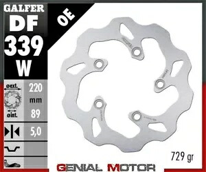 Galfer ブレーキディスク リアウェーブ固定 220x5 mm SUZUKI SV 650 / S LEFT 2003-2003- Galfer brake discs rear wave fixed 220x5 mm SUZUKI SV 650 / S LEFT 2003-2003- 【並行輸入品】 43,560円