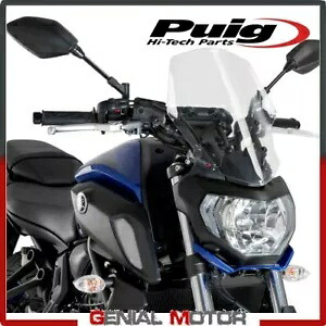 Puig フロントガラス透明 9667W ヤマハ MT-07 700 2018 / 2019 PUIG WINDSHIELD TRANSPARENT 9667W YAMAHA MT-07 700 2018 / 2019 【並行輸入品】