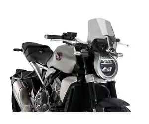 Puig フロントガラス ライトスモーク 20862H ホンダ CB 1000 R ブラックエディション 2021 - 2022用 Puig Windshield Light Smoke 20862H for HONDA CB 1000 R BLACK EDITION 2021 - 2022 【並行輸入品】
