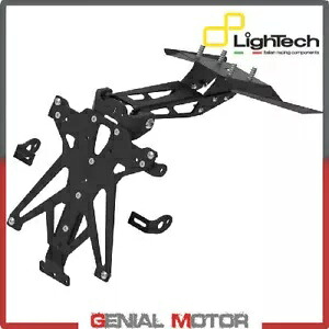 LIGHTECH Adjusta 承認 Lic プレートホルダー TARKT105B2 KTM Duke 390 2017 2019用 LIGHTECH Adjusta Approved Lic Plate Holder TARKT105B2 for KTM Duke 390 2017 2019 【並行輸入品】