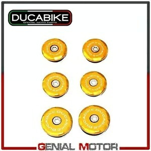 フレーム キャップ アルミニウム ゴールド TTHM9501B Ducabike Ducati Hypermotard 950 SP 2019 Frame Caps in Aluminium Gold TTHM9501B Ducabike Ducati Hypermotard 950 SP 2019 【並行輸入品】｜カスタムパーツ WORLD倉庫