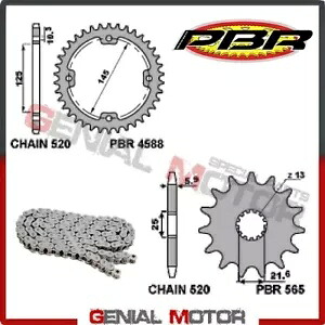 EK2819G チェーンとスプロケットキット 14 / 38 / 520 PBR ヤマハ YFZ 2003 - 2006 EK2819G Chain and Sprockets Kit 14 / 38 / 520 PBR YAMAHA YFZ 2003 - 2006 【並行輸入品】 47,520円