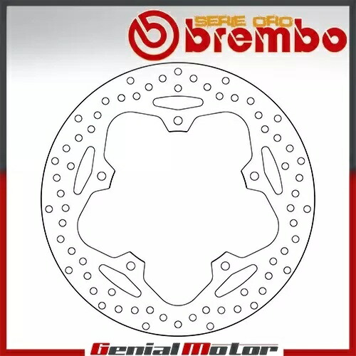 ブレーキ ディスク 固定 Brembo Serie Oro リア用 Aprilia Srv 850 2012 - 2014 Brake Disc Fixed Brembo Serie Oro Rear for Aprilia Srv 850 2012 - 2014 【並行輸入品】
