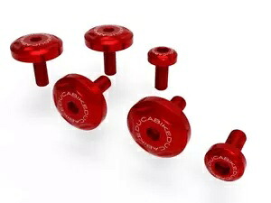 サイドカバーネジセット レッド Ducabike Ducati Multistrada V4 2021 2023 3A3- Side cover screw set red Ducabike Ducati Multistrada V4 2021 2023 3A3- 【並行輸入品】
