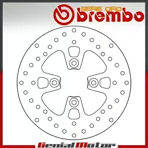 ブレーキディスク固定ブレンボシリーズ Oro フロント Mbk スカイライナー 125 1999 - 2001- Brake disc fixed Brembo series Oro front for Mbk skyliner 125 1999 - 2001- 【並行輸入品】