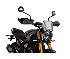 PUIG フロントフェアリング アルミニウム TRIUMPH SPEED TWIN 900 2023 - 2024 シルバー PUIG Front Fairing in Aluminum TRIUMPH SPEED TWIN 900 2023 - 2024 Silver 【並行輸入品】