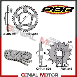 EK1114G チェーン スプロケット キット 15 44 520 PBR アプリリア ペガソ 650 ストラーダ 2007 - 2010 EK1114G Chain Sprockets Kit 15 44 520 PBR APRILIA PEGASO 650 STRADA 2007 - 2010 【並行輸入品】