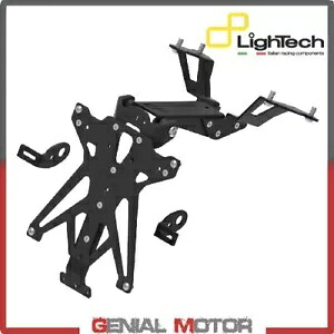 LIGHTECH 調整可能 Appr プレートホルダー TARSU113B1 スズキ GSX-R 1000 R 2017 2020 LIGHTECH Adjustable Appr Plate Holder TARSU113B1 Suzuki GSX-R 1000 R 2017 2020 【並行輸入品】