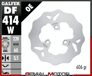 Galfer ブレーキディスク フロント ウェーブ固定 220x3.5 mm KYMCO PEOPLE 150 1999-2004- Galfer brake discs front wave fixed 220x3.5 mm KYMCO PEOPLE 150 1999-2004- 【並行輸入品】
