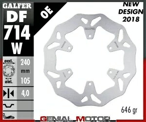 Galfer ブレーキ ディスク フロント WAVE FIXED 240x4 mm GILERA FEU 500 例 2007- Galfer brake discs front WAVE FIXED 240x4 mm GILERA FEU 500 i.e. 2007- 【並行輸入品】