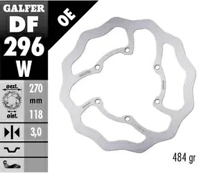 Galfer ブレーキディスク フロント ウェーブ 固定 270 x3 mm ヤマハ YZ 450 F 2020- Galfer brake disc front wave fixed 270 x3 mm Yamaha YZ 450 F 2020- 【並行輸入品】