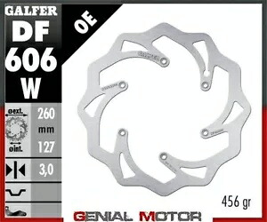 Galfer ブレーキ ディスク フロント ウェーブ固定 260x3.2 mm KTM 450 SX 2003- Galfer brake discs front wave fixed 260x3.2 mm KTM 450 SX 2003- 【並行輸入品】