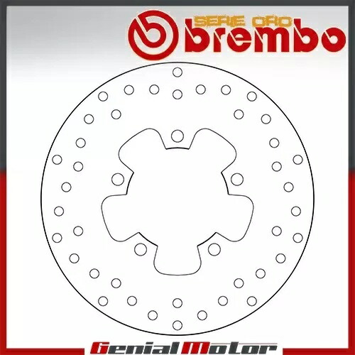 ブレーキディスク固定ブレンボオロリア Kymco ダウンタウン I abs 300 2010 - 2014- Brake disc fixed Brembo Oro rear Kymco downtown I abs 300 2010 - 2014- 【並行輸入品】