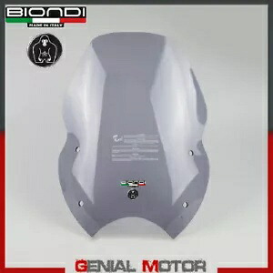 Biondi フロントガラス スモーク 8010303 ホンダ トランザルプ XL 700 V 2008用 Biondi Windshield Smoked 8010303 for HONDA Transalp XL 700 V 2008 【並行輸入品】