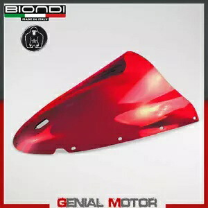Biondi フロントガラス 透明レッド 8010131 DUCATI 1000 / R/S 2003 - 2004用 Biondi Windshield Transparent red 8010131 for DUCATI 1000 / R/S 2003 - 2004 【並行輸入品】