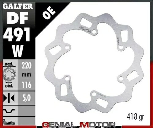 Galfer リアブレーキディスク ウェーブ固定 220x4mm ヤマハ YZF 1.000 R-1 2002-2003 Galfer Rear Brake Disc WAVE FIXED 220x4mm YAMAHA YZF 1.000 R-1 2002-2003 【並行輸入品】 48,840円