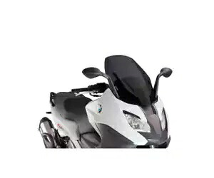 PUIG フロントガラス 9014F V-TECH LINE SPORT BMW C650 SPORT 2016 - 2023 ダークスモーク PUIG Windshield 9014F V-TECH LINE SPORT BMW C650 SPORT 2016 - 2023 DARK SMOKE 【並行輸入品】