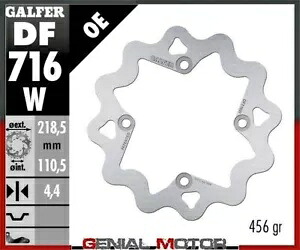 Galfer ブレーキディスク リア WAV FIX 218.5x4.4 mm CANNONDALE 4 SPEED 440 LEFT 2002- Galfer brake discs rear WAV FIX 218.5x4.4 mm CANNONDALE 4 SPEED 440 LEFT 2002- 【並行輸入品】
