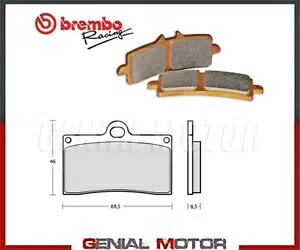 セットパッド フロント ブレーキ レーシング ブレンボ M538Z10 ヤマハ R1 1998 - 2006用 Set Pad Front Brake Racing Brembo M538Z10 for YAMAHA R1 1998 - 2006 【並行輸入品】