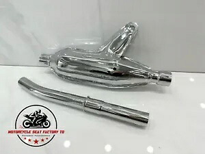1969-1971 ホンダ モンキー ミニ トレイル エキゾースト マフラー パイプ Z50 Z50Z Z50A K1 K2 スチール 1969-1971 Honda Monkey Mini Trail Exhaust Muffler Pipe Z50 Z50Z Z50A K1 K2 Steel 【並行輸入品】