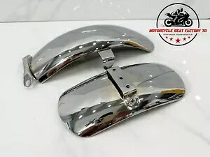 1968 ホンダ ミニ Z50 Z50A K0 クローム Z50AE モンキー マッドガード フロント & リアフェンダー。 1968 Honda Mini Z50 Z50A K0 Chrome Z50AE Monkey Mud Guards Front & Rear Fender. 【並行輸入品】