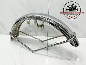 ホンダ CB550K CB750K P/N: 61100-341-700-XW クローム フロントフェンダー マッドガード スチール。 Honda CB550K CB750K P/N: 61100-341-700-XW Chrome Front Fender Mud Guard Steel. 【並行輸入品】