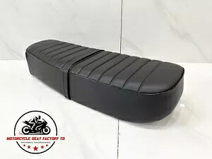 70-72 ヤマハ RD350 R5 DS7 メタル パン ブラック オートバイ シート ソロ カフェ レーサー メタル。 70-72 Yamaha RD350 R5 DS7 Metal Pan Black Motorcycle Seat Solo Cafe Racer Metal. 【並行輸入品】