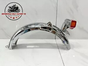 ホンダ SS50V リアフェンダー CD50 SS50Z クローム マッドガード テールライト CL50 CL70 SS50。 Honda SS50V Rear Fender CD50 SS50Z Chrome Mudguard Tail Light CL50 CL70 SS50. 【並行輸入品】