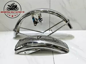 72-79 スズキ GT380 フロント & リアフェンダー 63113-33002 クロームセブリング高品質。 72-79 Suzuki GT380 Front & Rear Fender 63113-33002 Chrome Sebring High Quality. 【並行輸入品】
