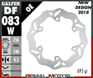 Galfer ブレーキ ディスク フロント ウェーブ 固定 256x4.5 mm ホンダ フォース 125 2015 -2020- Galfer brake discs front wave fixed 256x4.5 mm Honda Force 125 2015 -2020- 【並行輸入品】