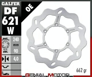 Galfer ブレーキ ディスク フロント ウェーブ固定 240x4 mm Malaguti Madison 250 1999-2005- Galfer brake discs front wave fixed 240x4 mm Malaguti Madison 250 1999-2005- 【並行輸入品】 44,330円