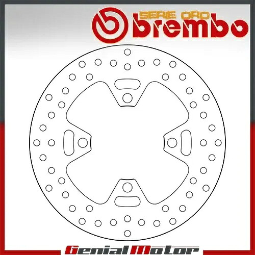 ブレーキ ディスク 固定 Brembo Oro リア Triumph Street Triple RX 675 2015 - 2017 Brake Disc Fixed Brembo Oro Rear Triumph Street Triple Rx 675 2015 - 2017 【並行輸入品】 48,180円