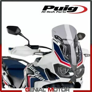 PUIG フロントガラス ライト スモーク 8904H ホンダ アフリカ ツイン CRF1000L 2016 / 2019 PUIG WINDSHIELD LIGHT SMOKED 8904H HONDA AFRICA TWIN CRF1000L 2016 / 2019 【並行輸入品】