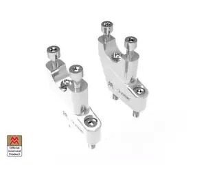 ハンドルバー リフト セット シルバー Dbk モト モリーニ セイエンメッツォ Scr 2022 - 2024-用 Handlebar lift set silver Dbk for Moto Morini Seiemmezzo Scr 2022 - 2024- 【並行輸入品】